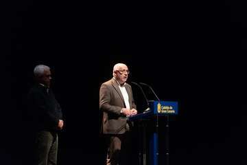 Paco Ibañez llena el Teatro Cuyás (Foto TA)